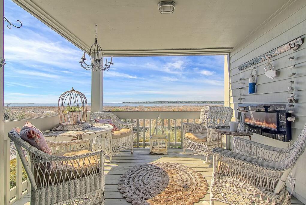 Luxury Seabrook Beachfront W/Spectacular Sunsets Exterior photo